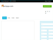 Tablet Screenshot of apnijaga.com